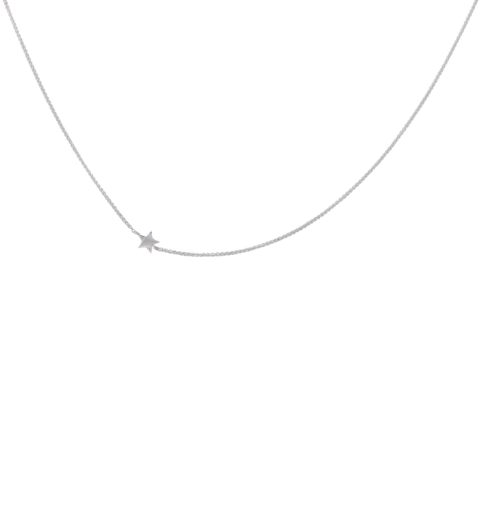 Anna Nina Stellar Necklace Short Silver