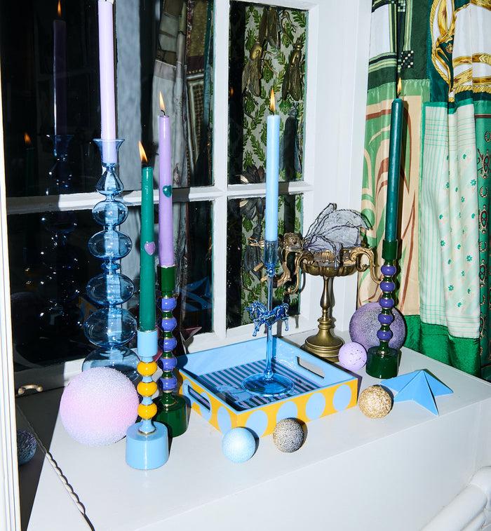 Anna Nina Stone Richie Medium Candle Holder