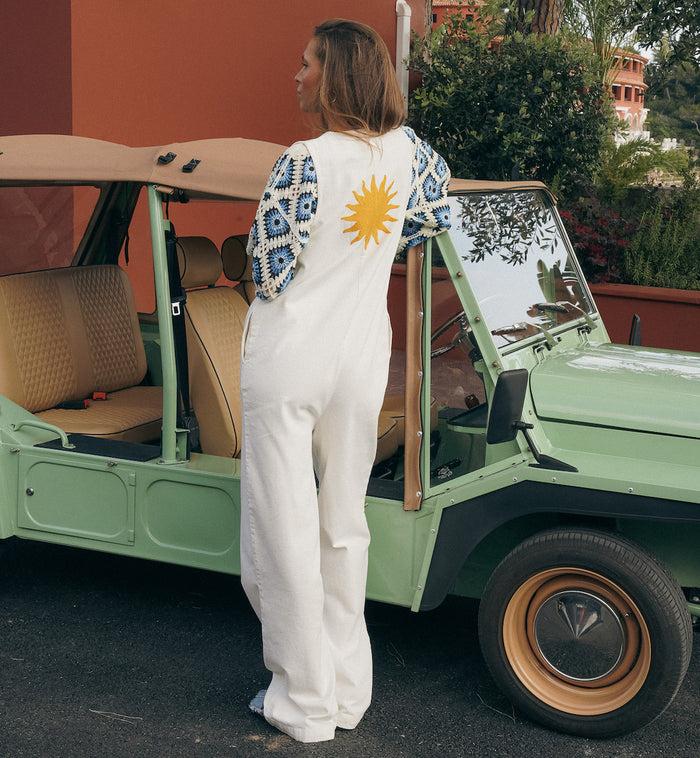 Anna Nina Sunny Jumpsuit White
