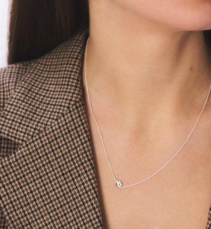 Anna Nina Sunny Necklace Silver