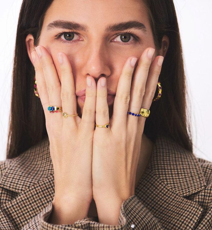 Anna Nina Sunny Ring Silver