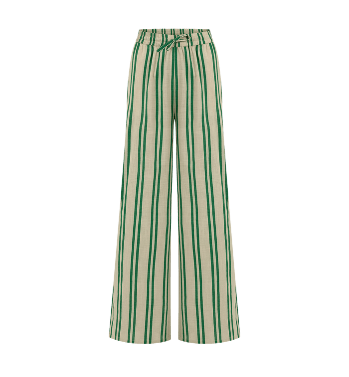 anna nina Sunny Stripes Pants Multicolour