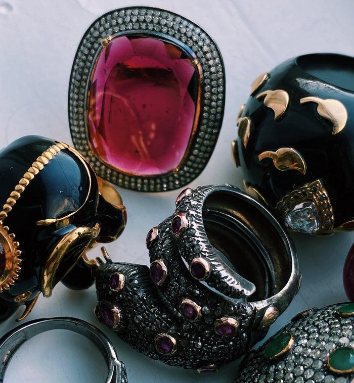 Anna Nina Suri Ring Gold Plated