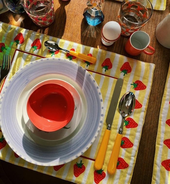 Anna Nina Teaspoon Set 6 Pieces - Bright Multicolour