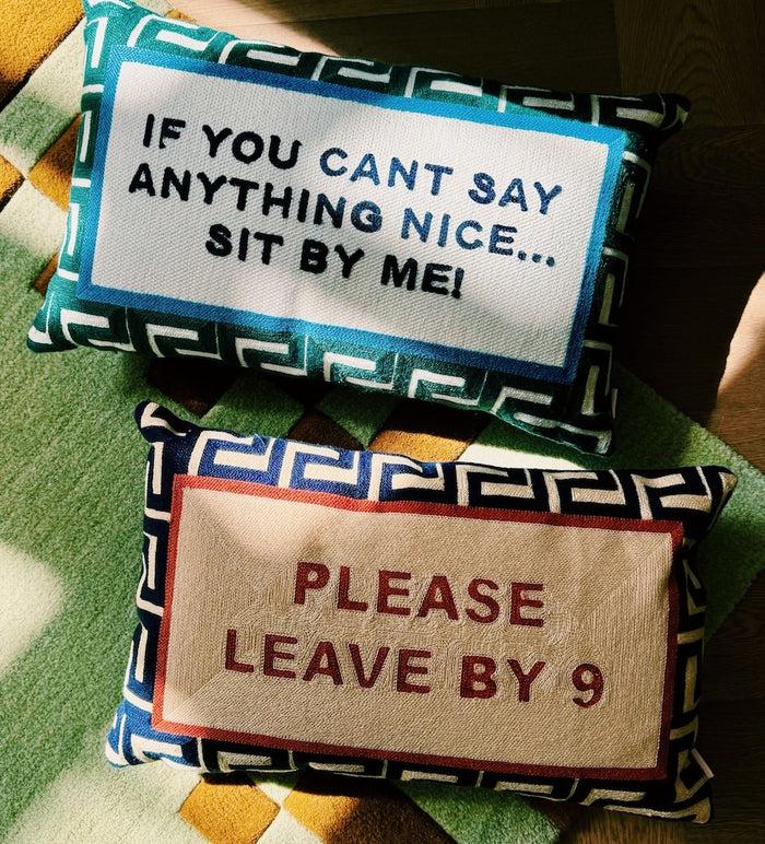 Anna Nina The Pillow Drop Anything Nice Cushion