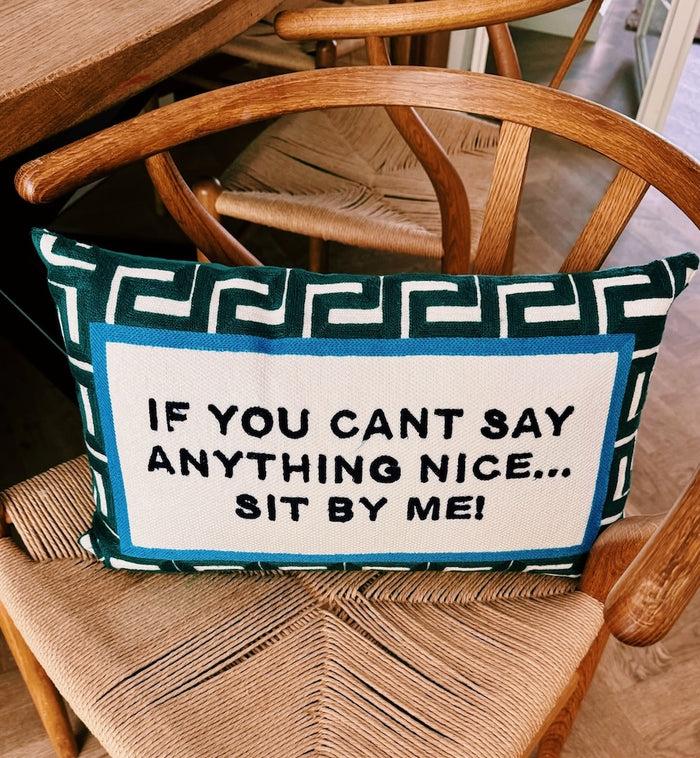 Anna Nina The Pillow Drop Anything Nice Cushion