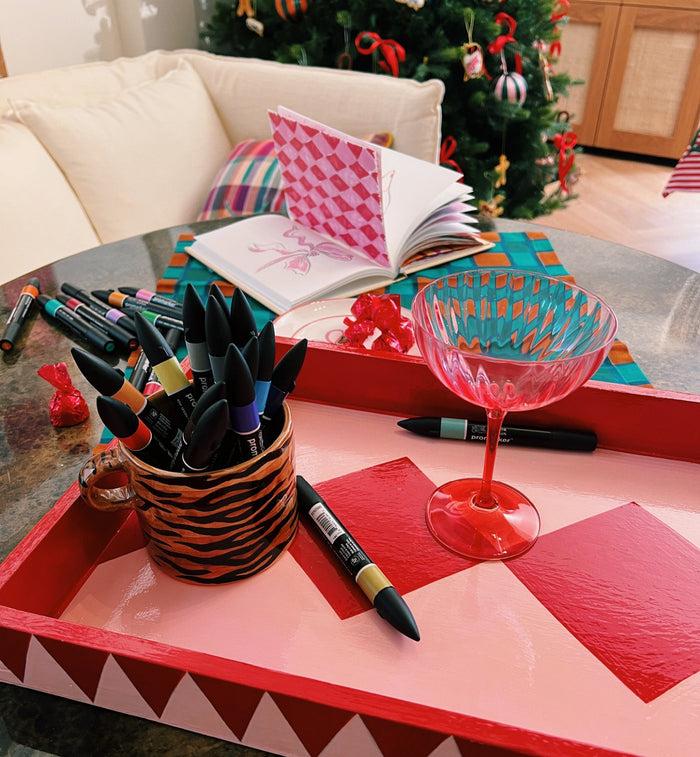 Anna Nina Tiger Stripe Mug