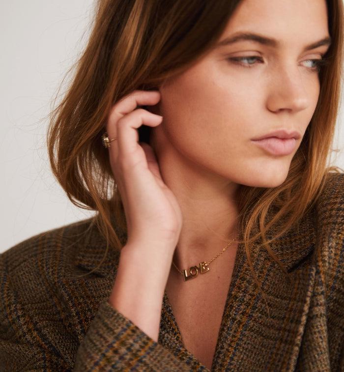 Anna Nina Universal Love Necklace 14K