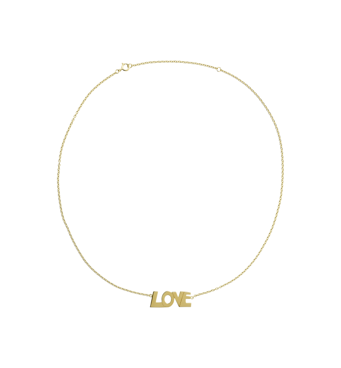 Anna Nina Universal Love Necklace 14K