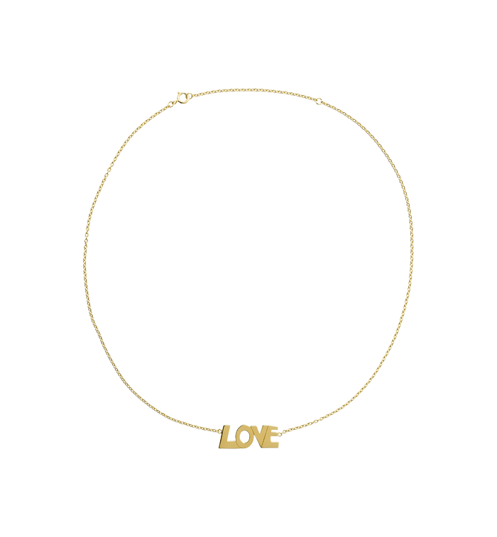 anna nina Universal Love Necklace 14K