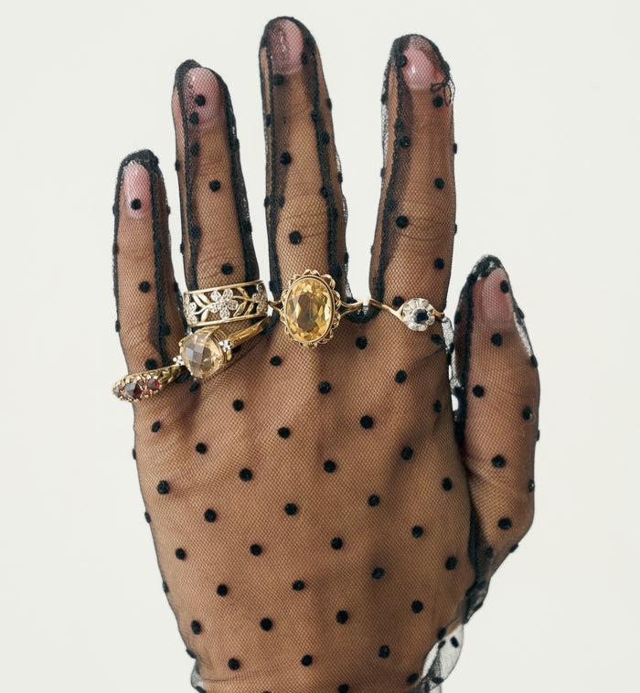 Anna Nina Vintage Blue Skies Ring 9K