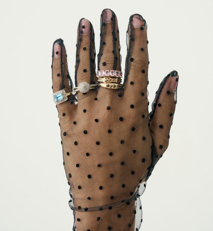 Anna Nina Vintage Cherry Blossom Ring 9K