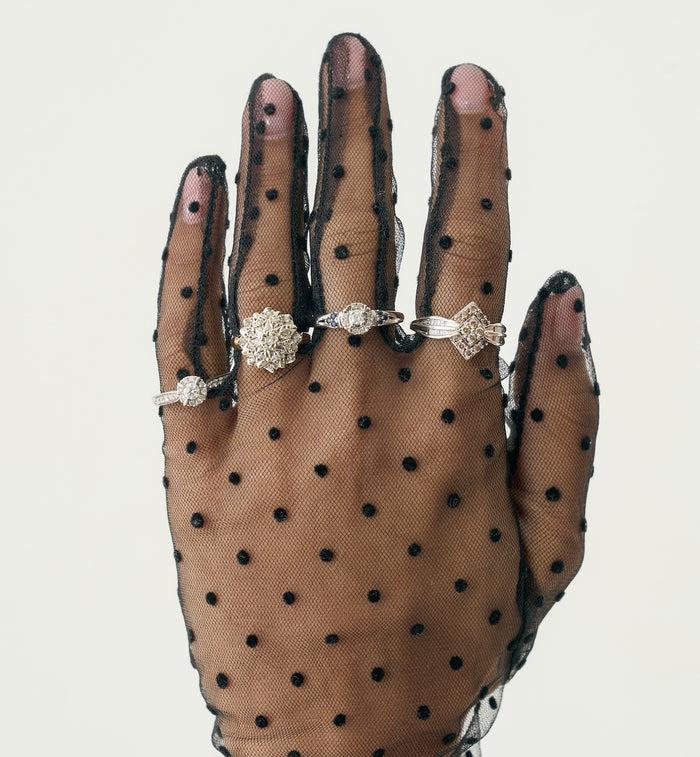 Anna Nina Vintage Dandelion Ring 9K