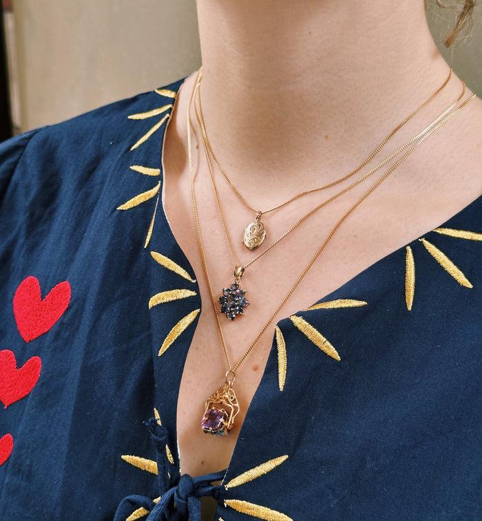 Anna Nina Vintage Rotating Trilogy Charm