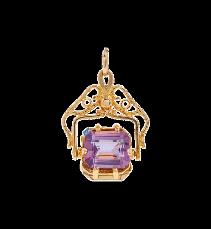 anna nina Vintage Rotating Trilogy Charm