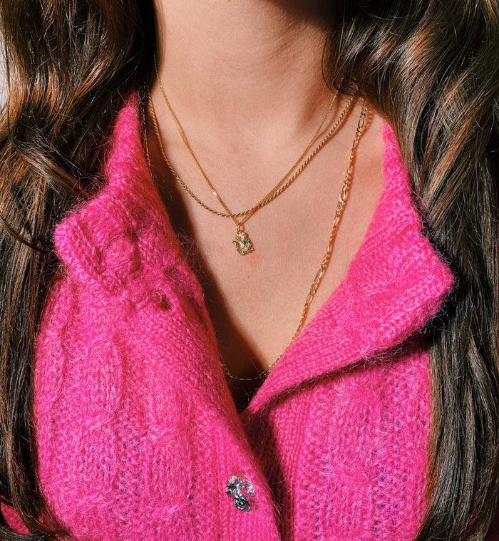 Anna Nina Zodiac Charm 14K Aquarius