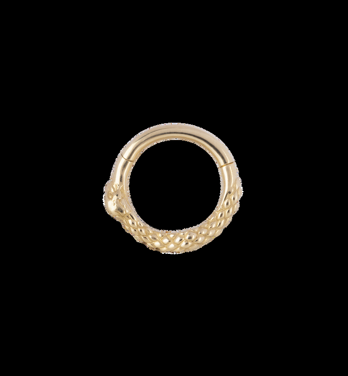 Anna Nina Charming Serpent Helix Piercing 14K Yellow Gold