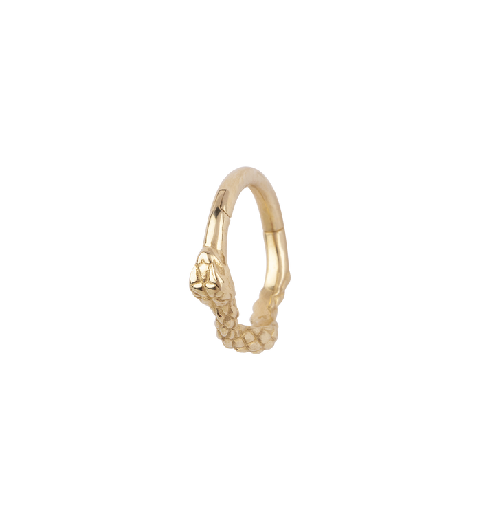 Anna Nina Charming Serpent Helix Piercing 14K Yellow Gold