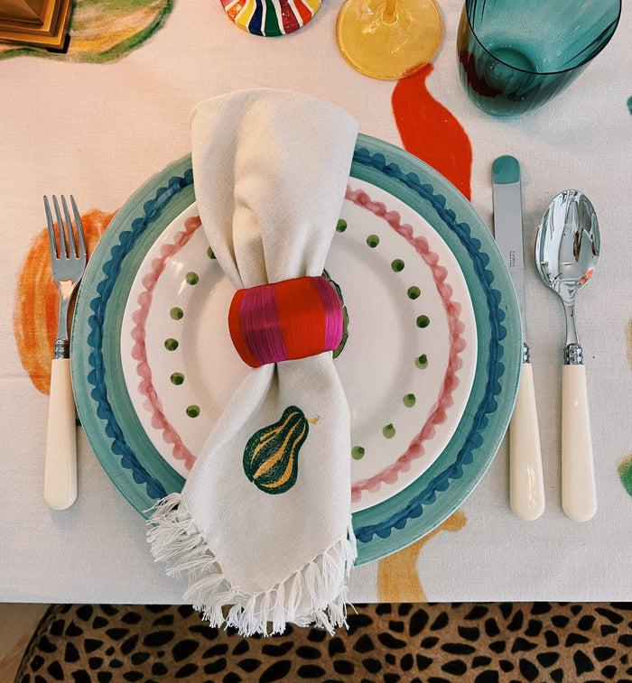 Anna Nina Cutlery Set 12 Pieces - Bordeaux Multicolour Set