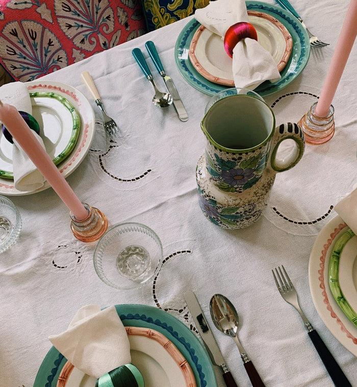 Anna Nina Cutlery Set 12 Pieces - Bordeaux Multicolour Set