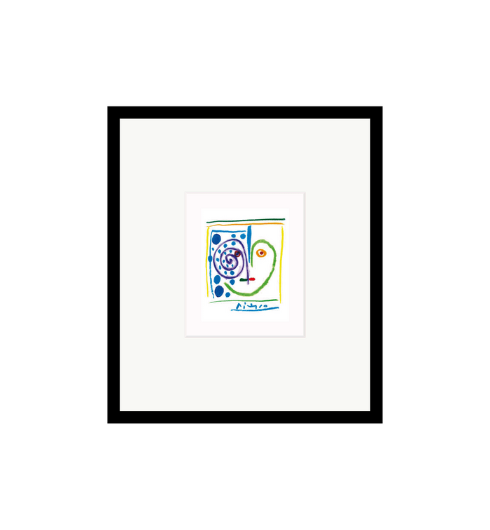 anna nina G&C Picasso This Is My Heart Framed Artwork