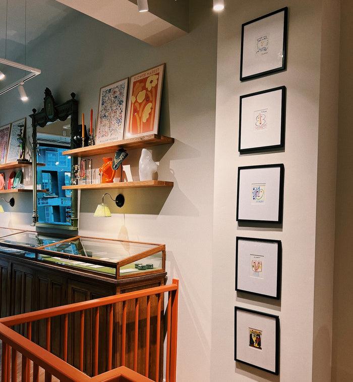 Anna Nina G&C Small Picasso Women In Hat Framed Artwork