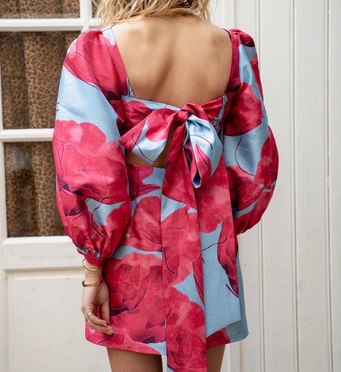 Anna Nina Laagam Liza Fleur Poppy Dress Multicolour