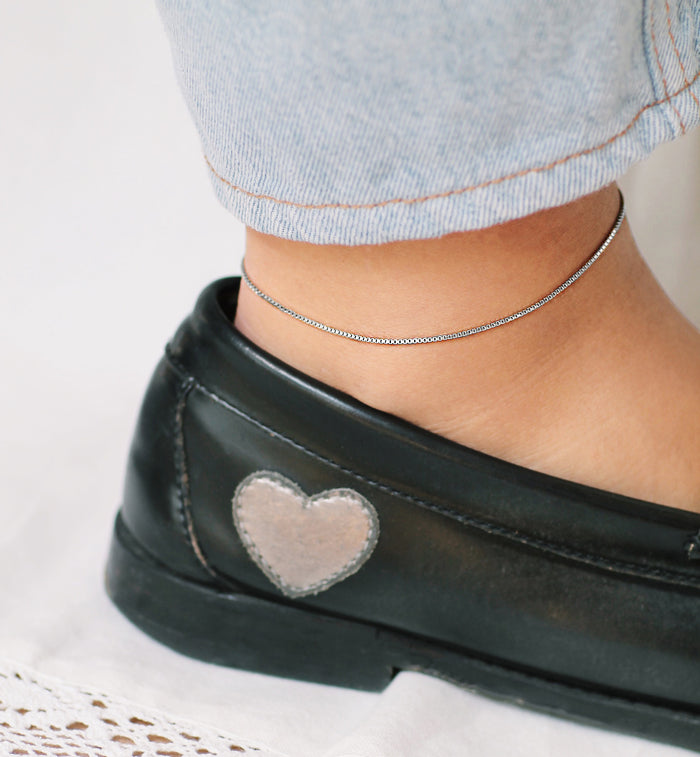 Anna Nina Never-Ending Anklet 14K Voucher White Gold