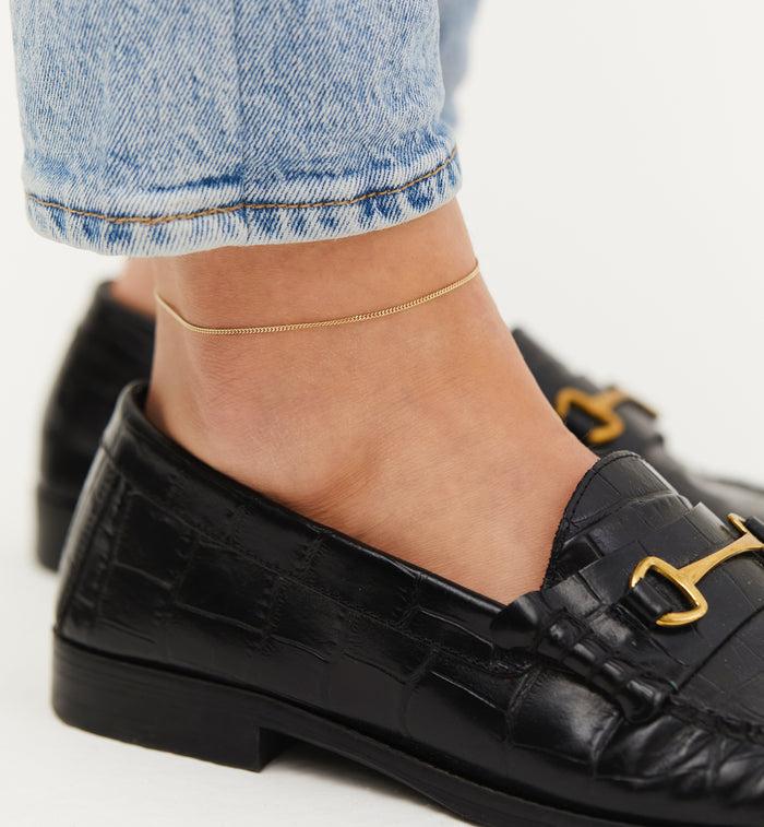 Anna Nina Never-Ending Anklet 14K Voucher White Gold