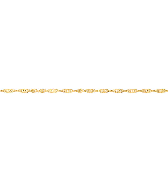 Anna Nina Never-Ending Anklet 9K Voucher Yellow Gold