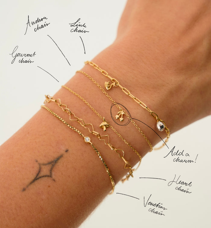 Anna Nina Never-Ending Bracelet 14K Voucher White Gold