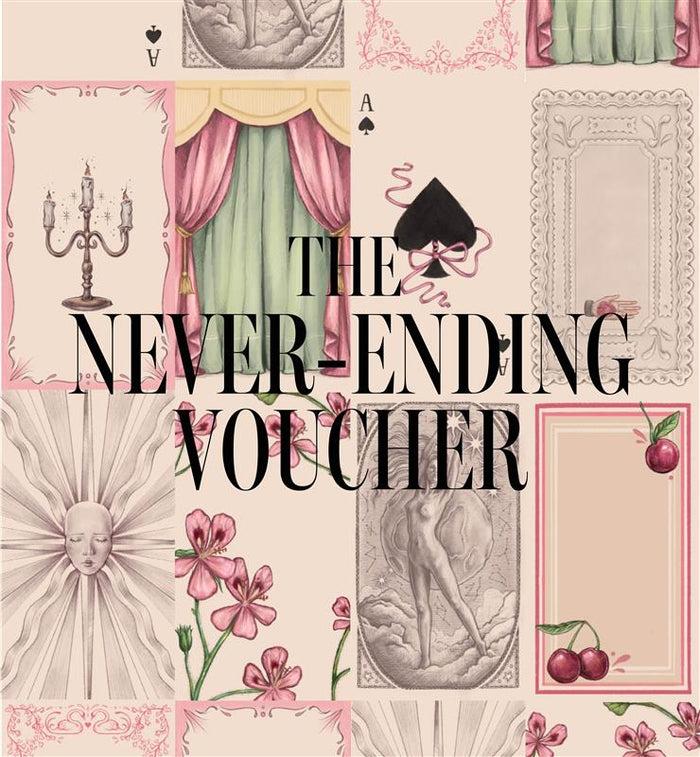 Anna Nina Never-Ending Necklace L 9K Voucher Yellow Gold