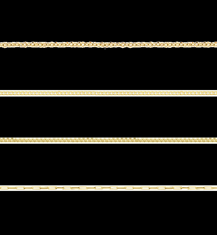 anna nina Never-Ending Necklace M 14K Voucher White Gold