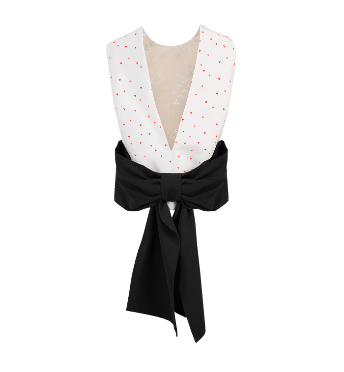 Anna Nina Stella Nova Heart Printed Bow Top Multicolour