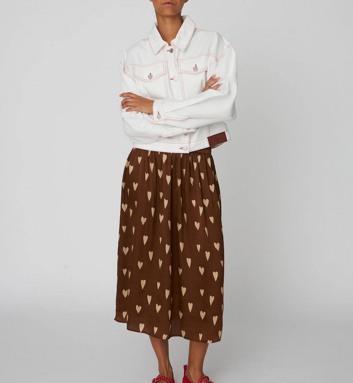 Anna Nina Stella Nova Out Of Office Loose Jacket White