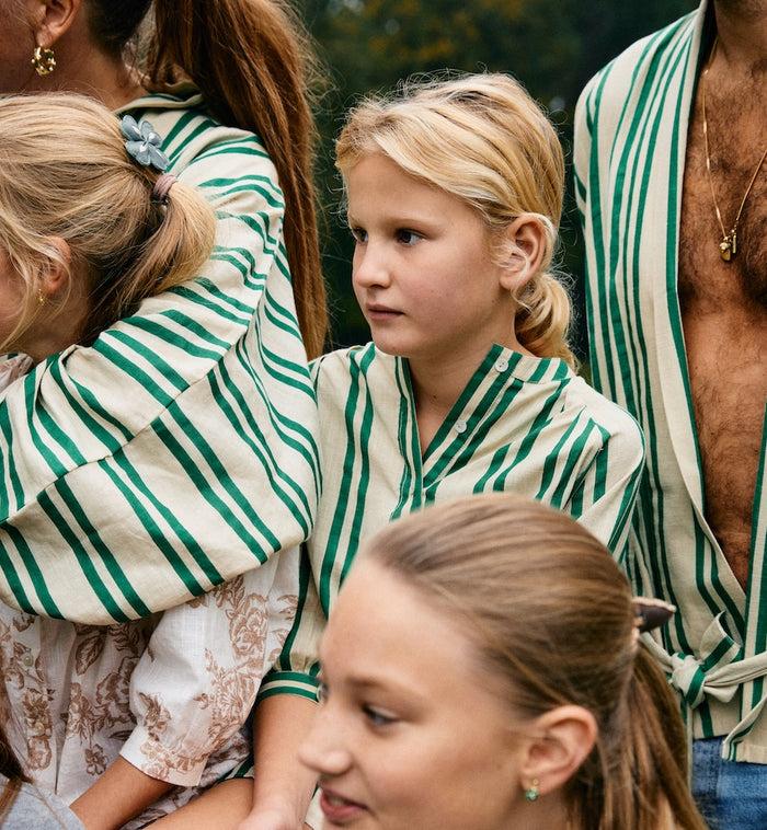 Anna Nina Sunny Stripes Mini Uma Blouse Multicolour