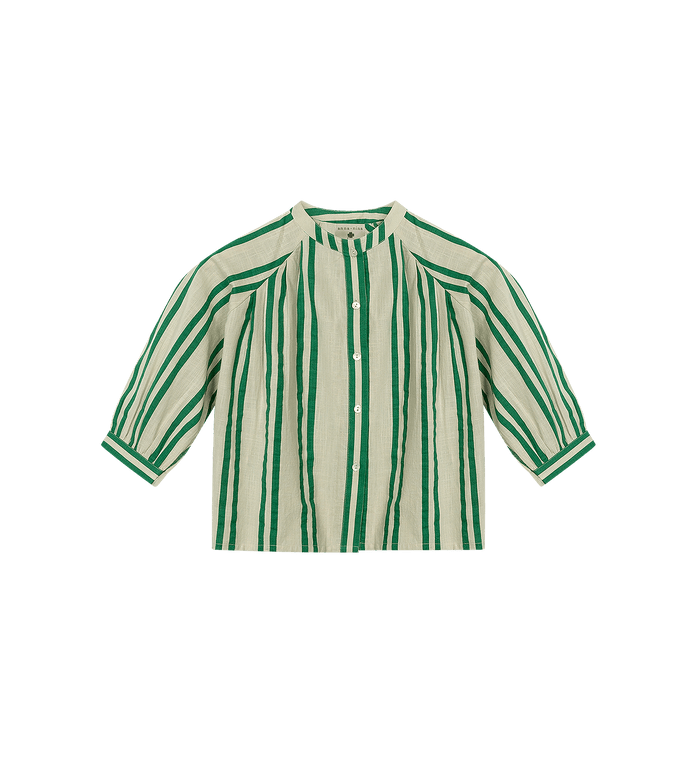 anna nina Sunny Stripes Mini Uma Blouse Multicolour