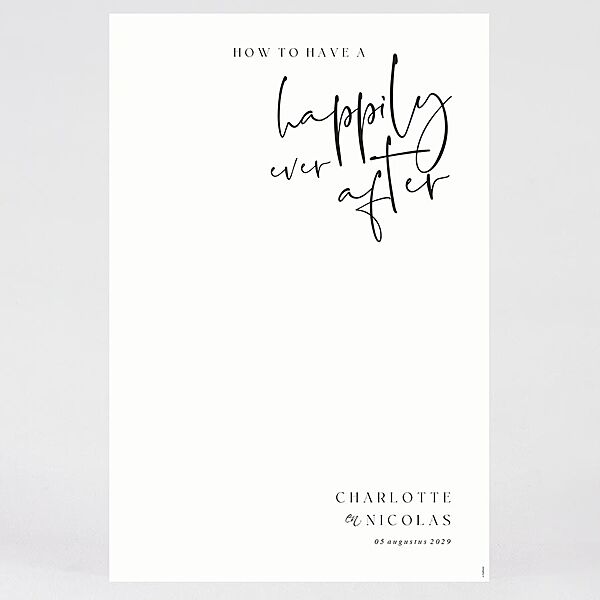 Ava Alternatief Gastenboek Huwelijk Uit Extra Dik Papier