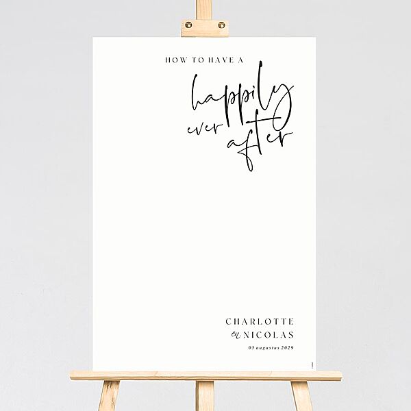 ava Alternatief gastenboek huwelijk uit extra dik papier