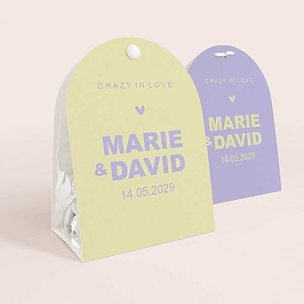 ava Afgerond snoepzakje colorblocking