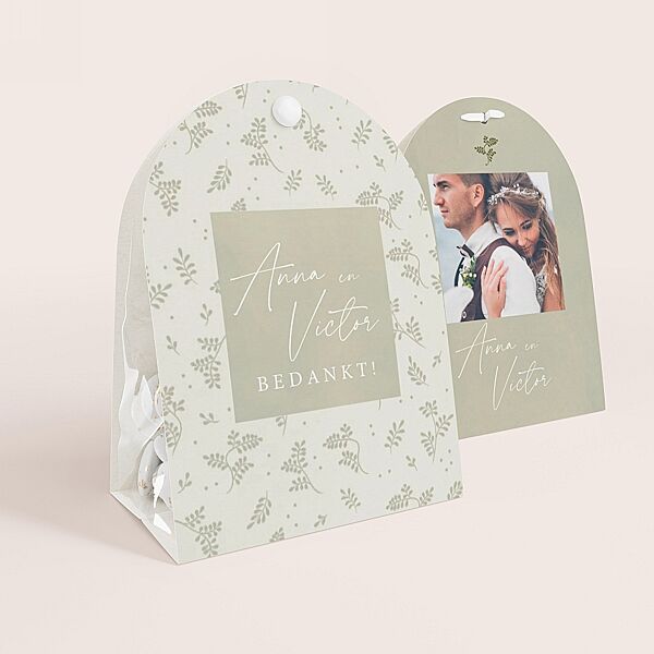 ava Afgerond snoepzakje met takjes en foto