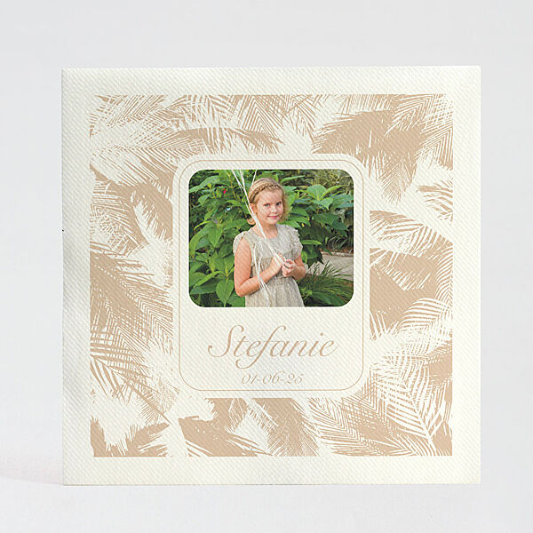 ava Bedrukte servetten Summer White