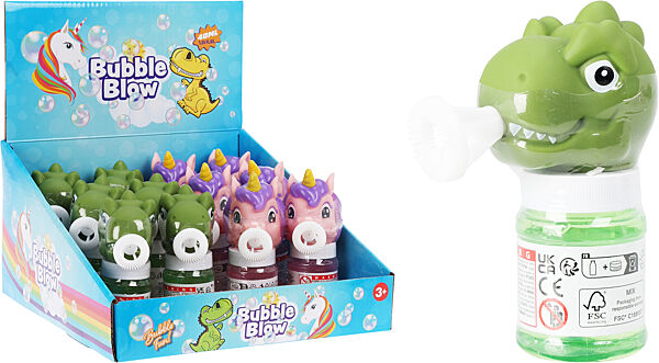 ava Bellenblaas Dino En Eenhoorn 40ml 1 Van De 2