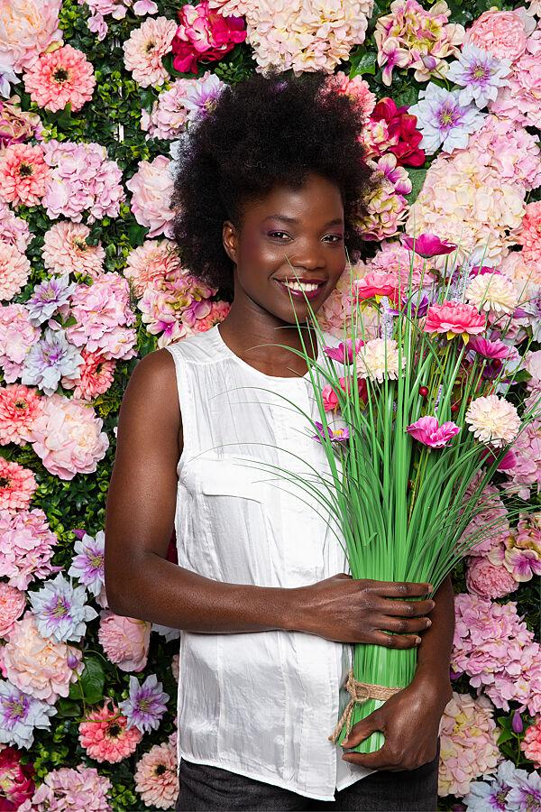 Ava Boeket Dahlia Mix Roze/Lila 1m