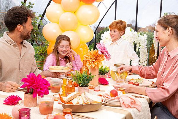 Ava Dahlia Fuchsia 60cm