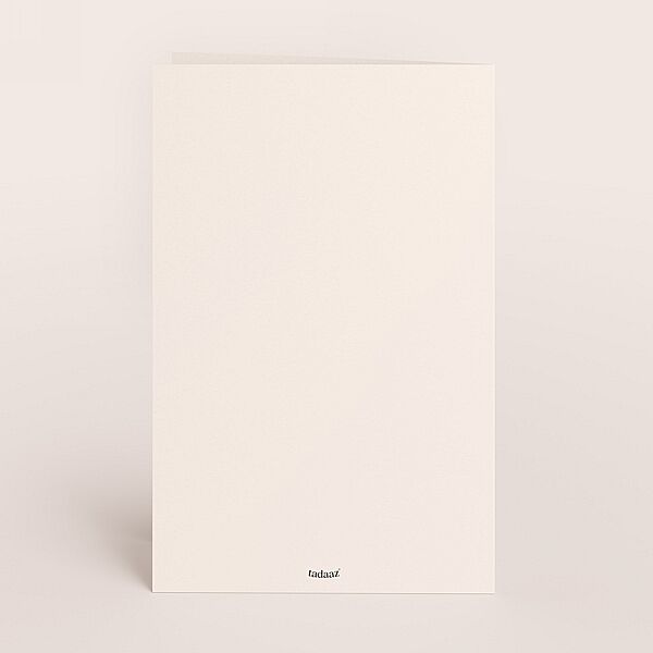 Ava Dubbele Menukaart Met Bloemetjes