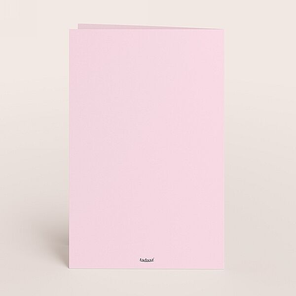 Ava Dubbele Menukaart Met Confetti