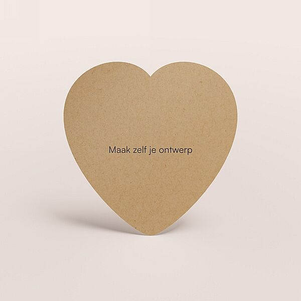 ava Enkele kaart hartvorm eco