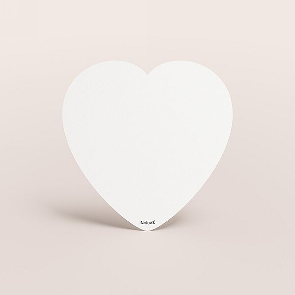 Ava Enkele Kaart Hartvorm Mat