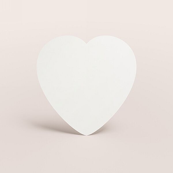 Ava Enkele Kaart Hartvorm Met Folie